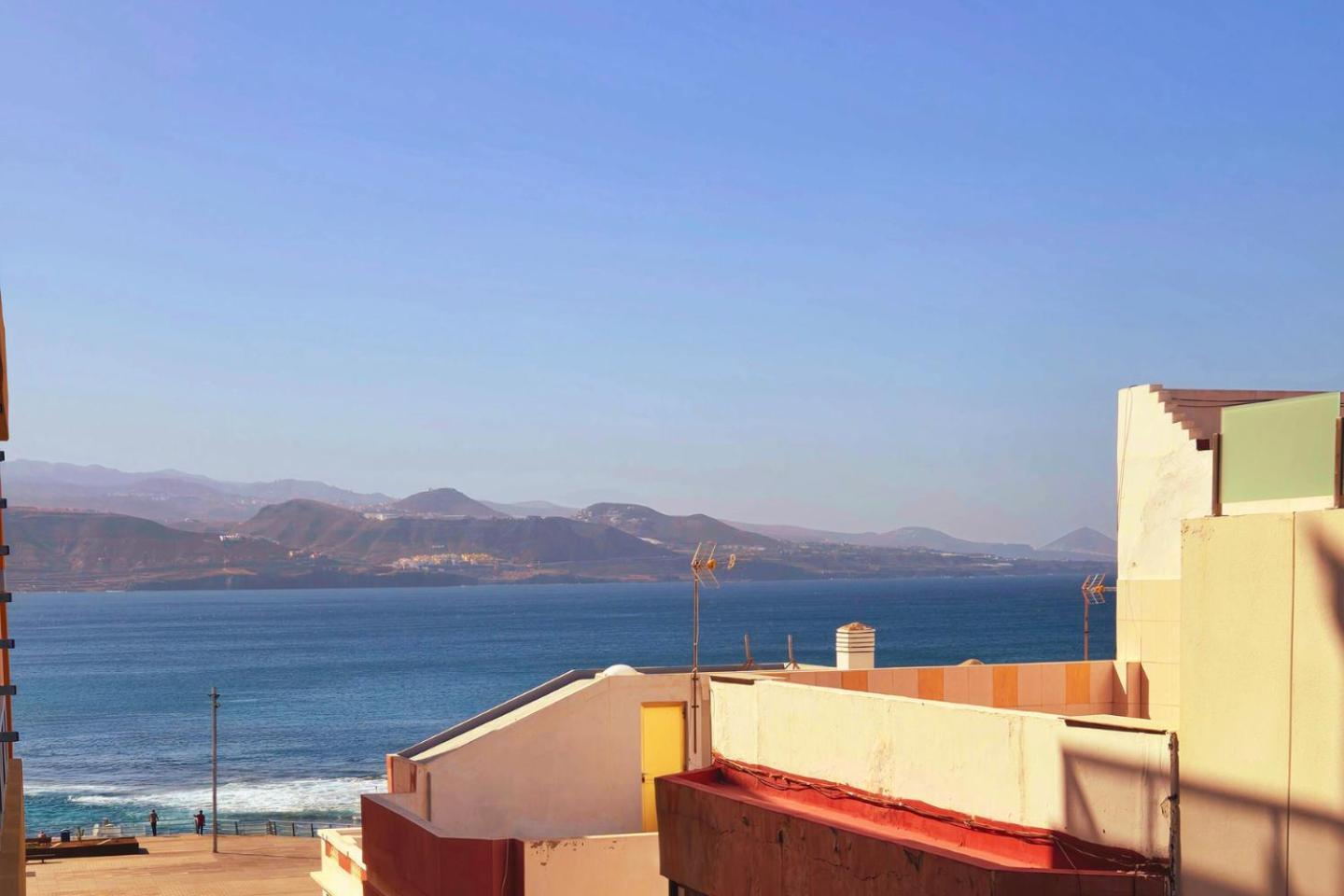 Casita Canaria Playa Beachfront Access & Lateral Ocean View With Terrace ลาสปัลมาส เด กรานคานาเรีย ภายนอก รูปภาพ